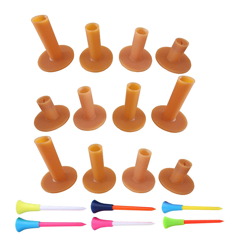 노란색 38 십자가 + 편평한 입 54 + 60 + 70MM + 혼합 색상 손톱 6개