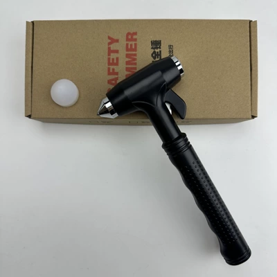 Breaker, Car-Mounted Self-Defense Hammer, One-Second – Qəza çəkici - black-alloy-head