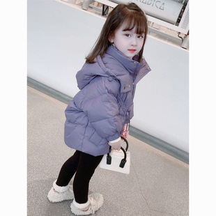 Girls' down Jacket 2024 New Winter Thickeneded Kidsren's Jacket for Small and Medium-Sized Girls and Babies Warm Winter Cotton Outwear