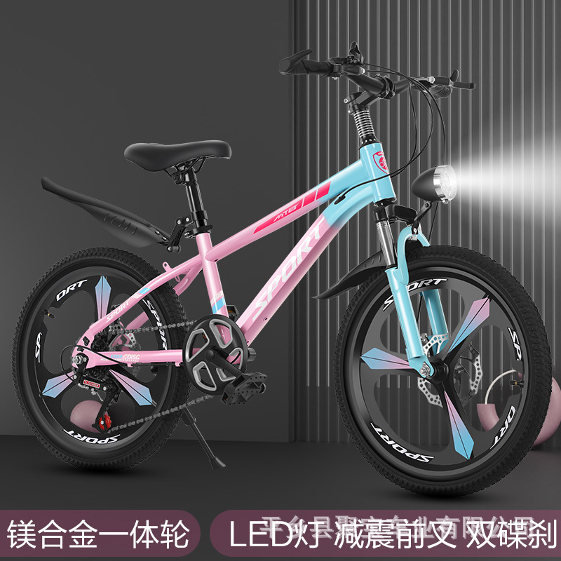 Fabricante recto 20 pulgadas bicicleta de montaña 22 pulgadas bicicleta de cambio de velocidad para estudiantes bicicleta de montaña para niños adolescentes
