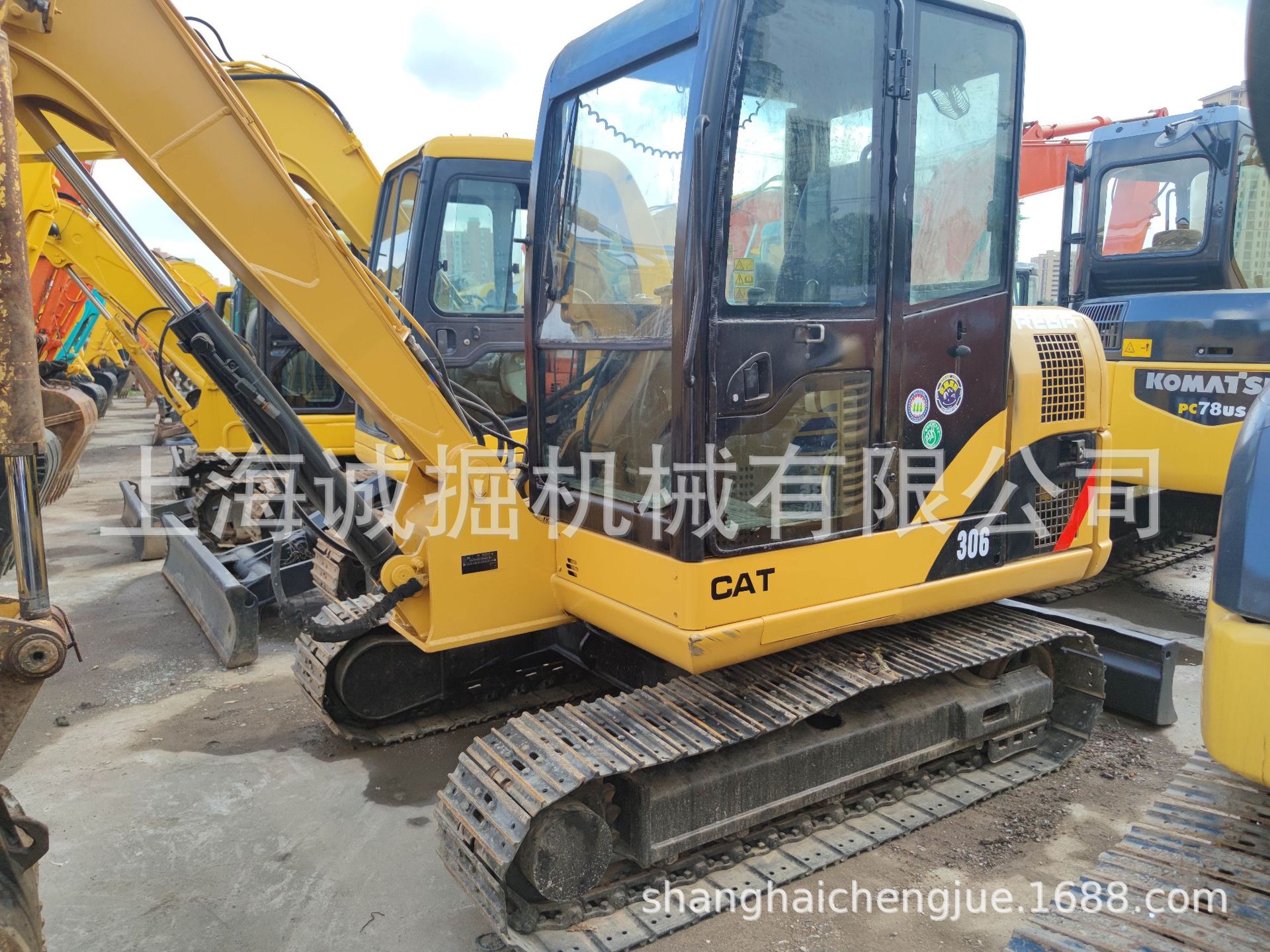 二手卡特 挖掘机 卡特306D 挖土机 小钩机 液压挖掘机现货