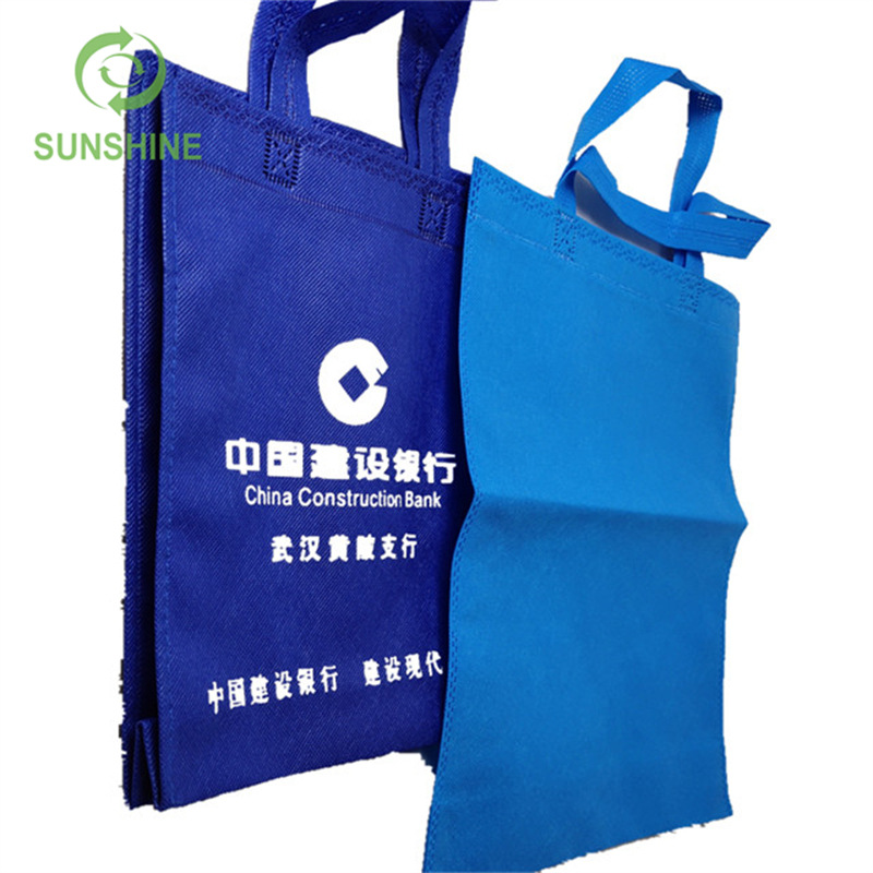 跨境高质量可多次使用纺粘聚丙烯手提袋一次性无纺布购物袋包袋