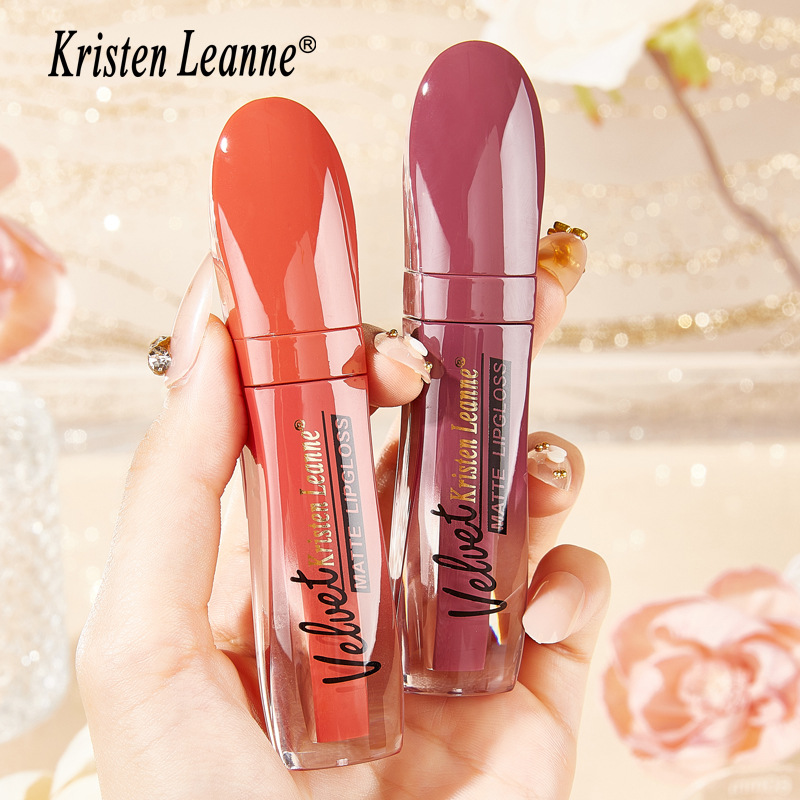Matte Lip Gloss Mist Lipstick Non-stick cup Non-fading lip gloss makeup_voghion.com