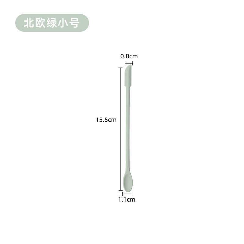 爆款食品级硅胶迷你硅胶刮刀果酱刮勺粉底液化妆品瓶刮刀三件套装|undefined