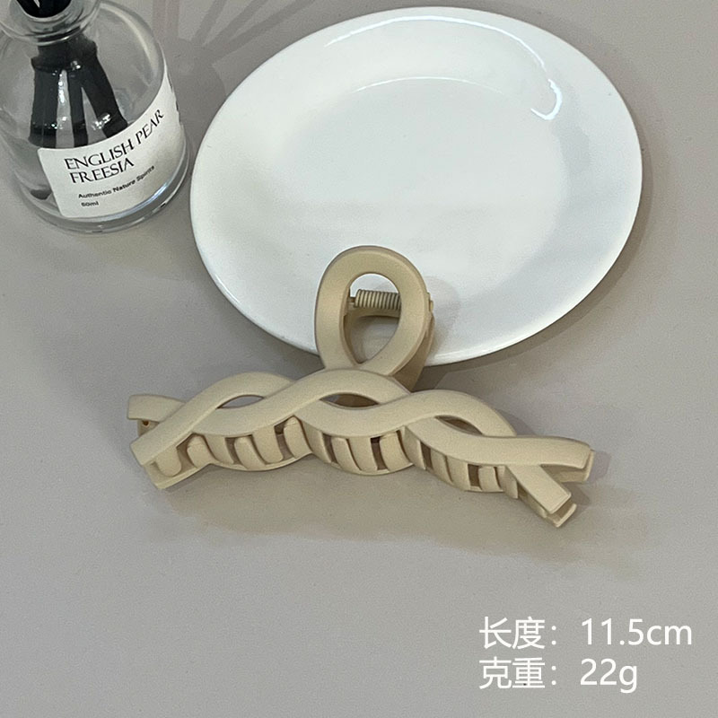 Accesorios para el cabello coreanos Clip de sensación premium de verano Clip de tiburón en la parte posterior de la cabeza