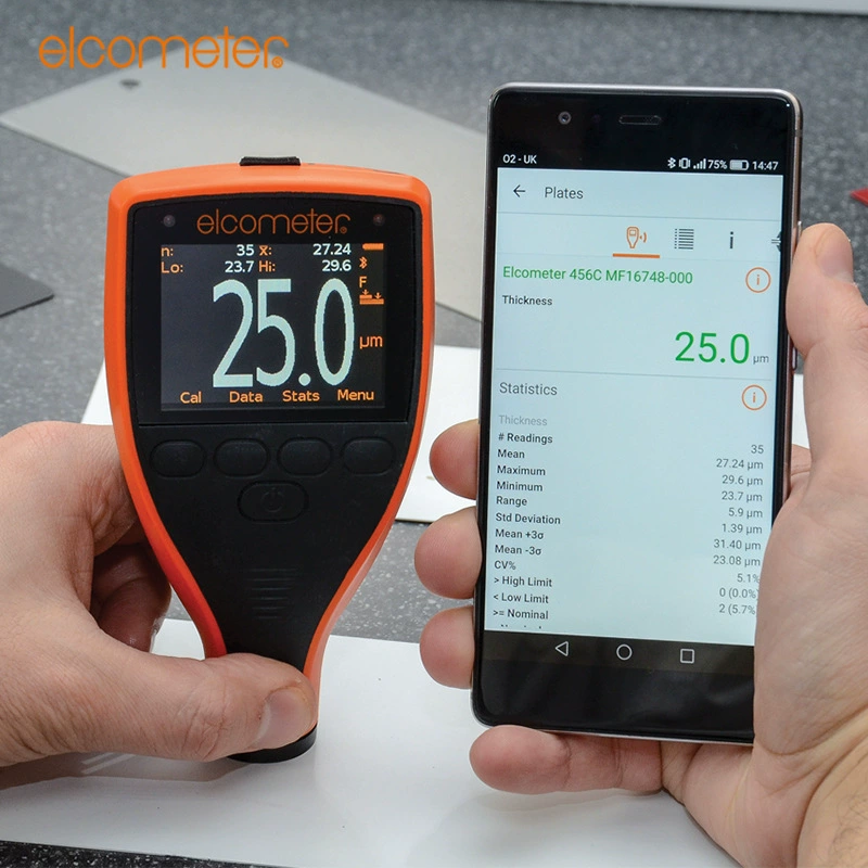 Оригинальный британский ELCOMETER A456CNBI1 CFBI2 CFBI3 встроенный толщиномер покрытия