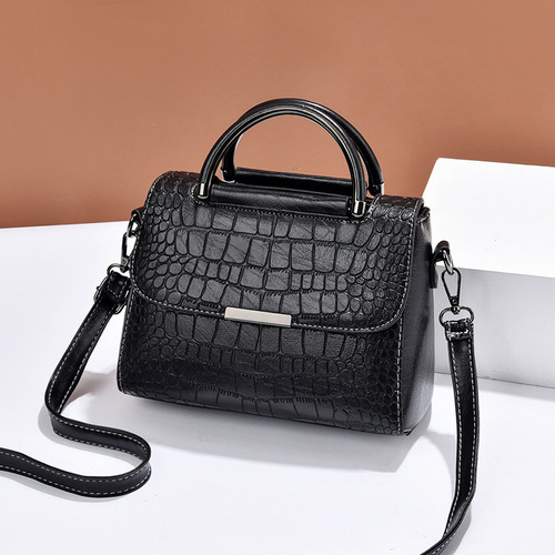 Bags for Women  New Style Personalized Stone Pattern Shoulder Bag Fashion Retro Large Capacity Handbag One Piece Dropshipping