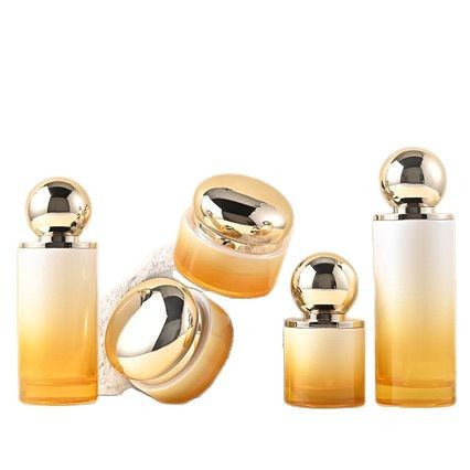 Disponible en stock 30g-150ml botella de kit cosmético BB botella de crema de aislamiento botella de loción con tapa esférica botella de crema