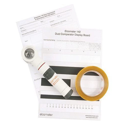 Eco Elcometer 142 набор для обнаружения пыли ленты ISO8502-3 количество золы на поверхности покрытия