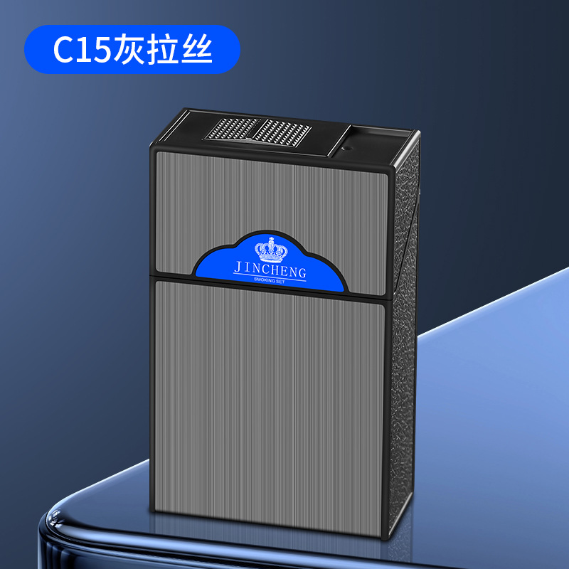 C15 그레이 브러시드