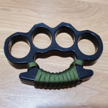 玻纤合金指虎四指防身武器 铁四指防身手撑子铝合金自卫装备手扣