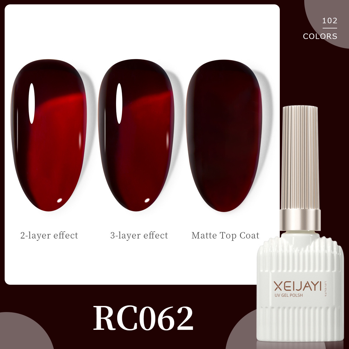La serie de esmalte de uñas rojo Anchor 2026 nuevo vinos blanqueadores rojos para la tienda de uñas