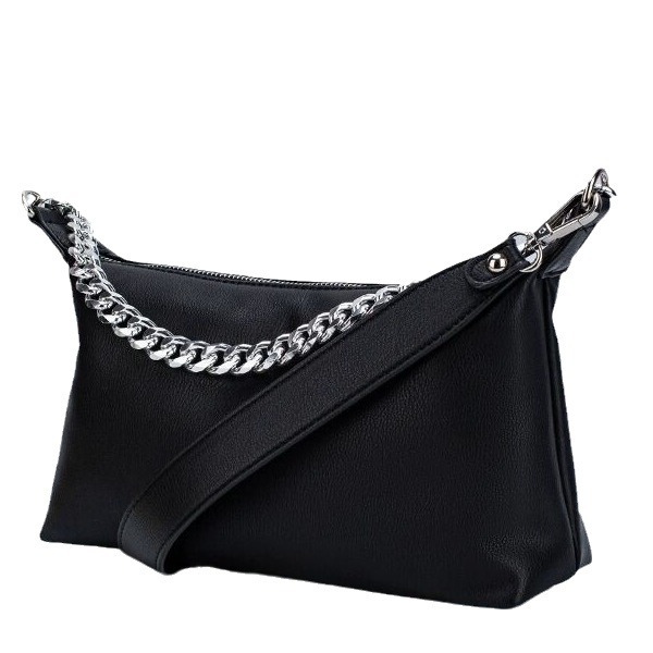 Borsa a spalla donna, elegante baguette alla moda stile francese_voghion.com