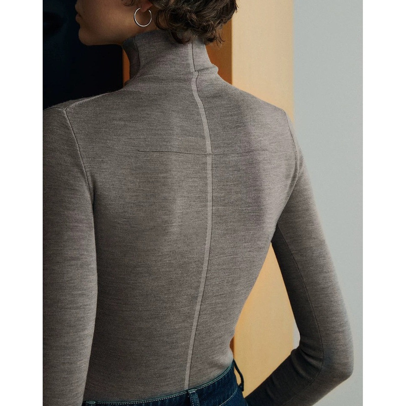 Back Cross Base King Biella German 160S Gold Wool Tec Washable Knitted Base Shirt