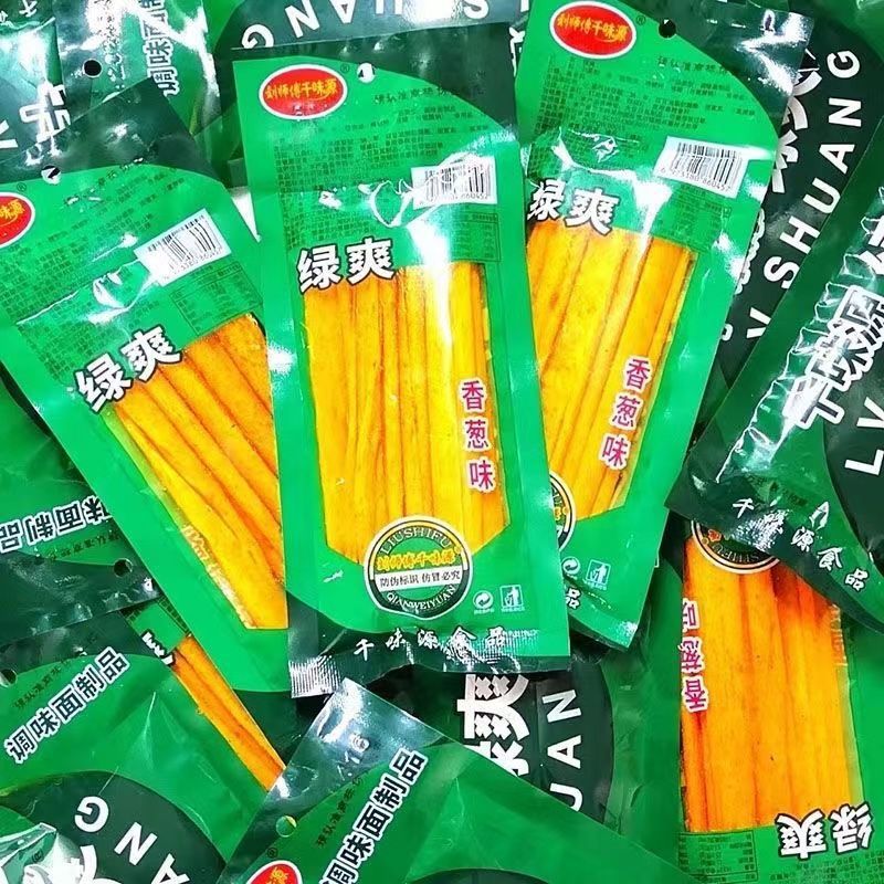 千味源绿爽辣条五毛钱的麻辣8090儿时怀旧小零食散装发批休闲小吃|undefined