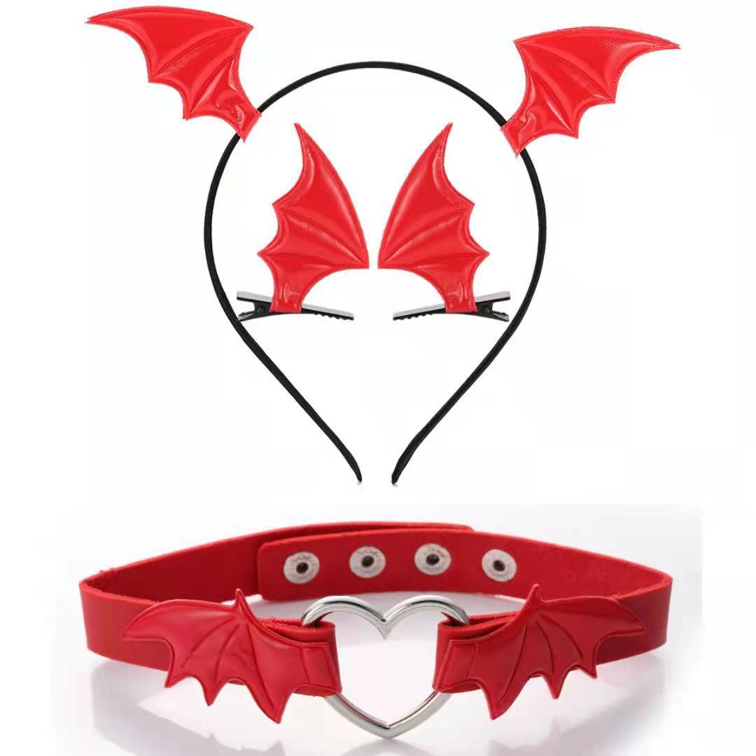 Halloween vleermuisvleugels kostuum accessoires set_voghion.com