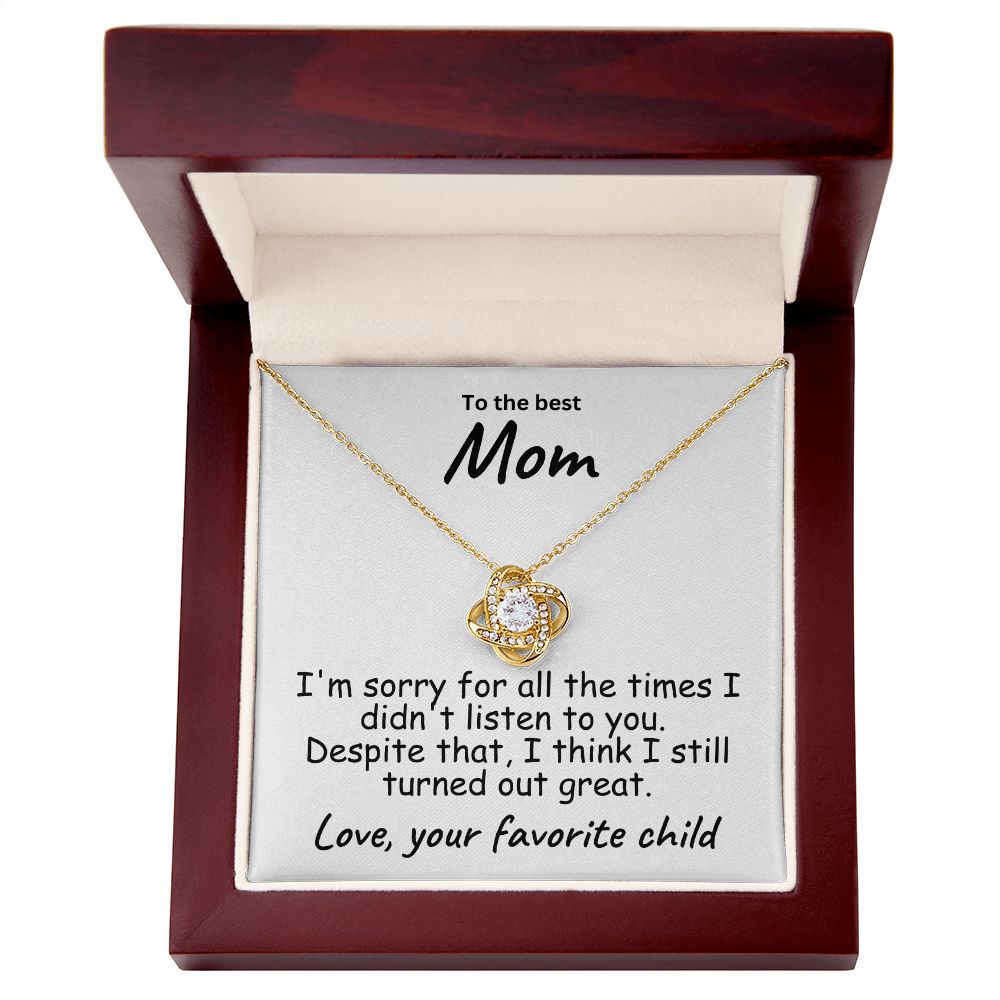 Four Leaf Clover Necklace Image 3