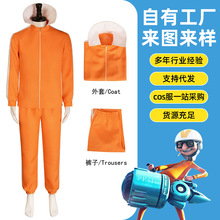 cos服装电影小黄人神偷奶爸维克多万圣节派对表演cos服二次元现货