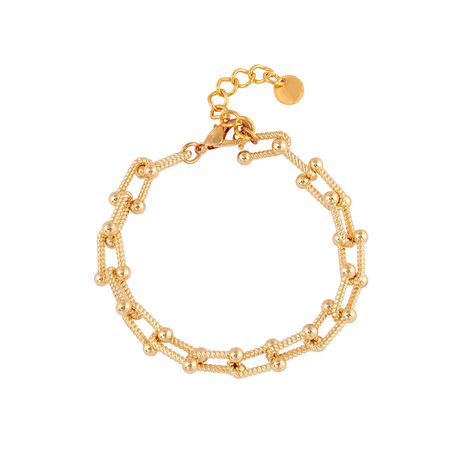 Fashion Solid Color Copper Bracelets 1 Piece