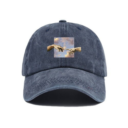 European and American Style Trendy Dad Baseball Cap Outdoor Casual Sun-Protective Mesh Hat Cross-border Truck Driver Fashion Snapback Hat