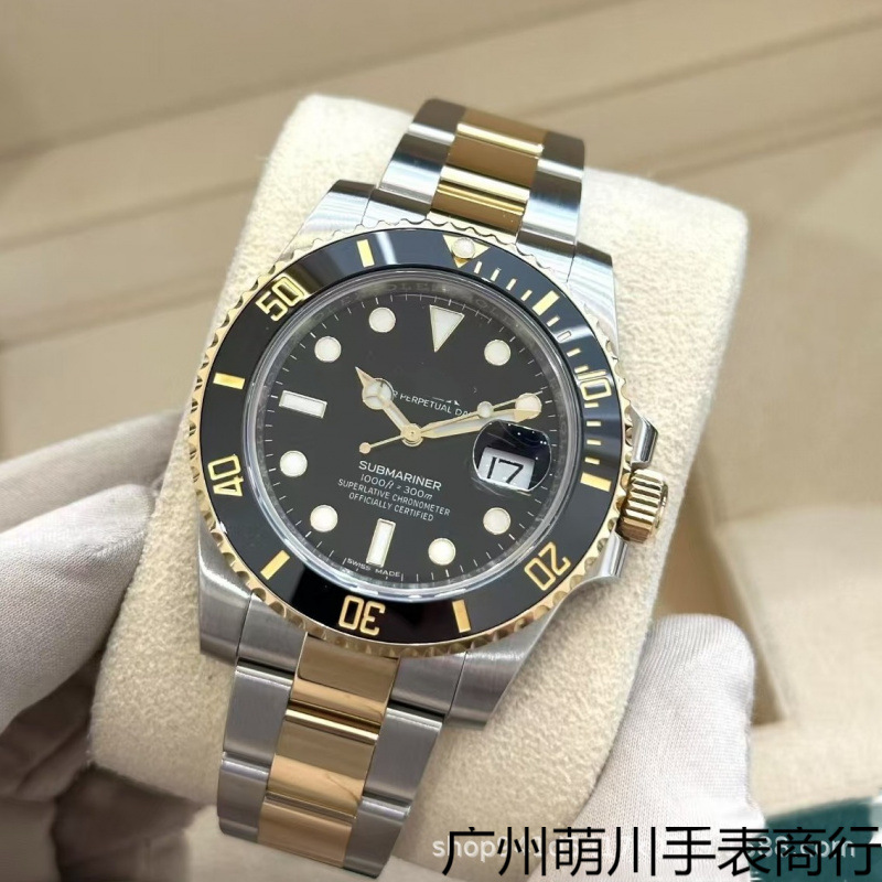SUB间金水鬼绿水鬼黑水鬼男士全自动机械表精钢带男士潜水手表批