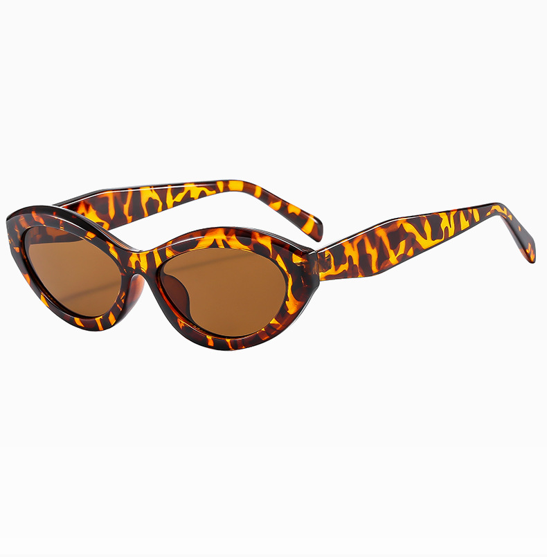 60g Weight Full Frame Glasses Structure Sunglasses Classification Ac, UV400 Protection Lens Material Cat Eye Glasses Style Outdoor, Travel Occasion Solid Color Pattern Women's Gender Simple Style, Streetwear Style Black Color Simple Style Streetwear Solid Color Ac UV400 Protection Cat Eye Full Frame Women's Sunglasses 8