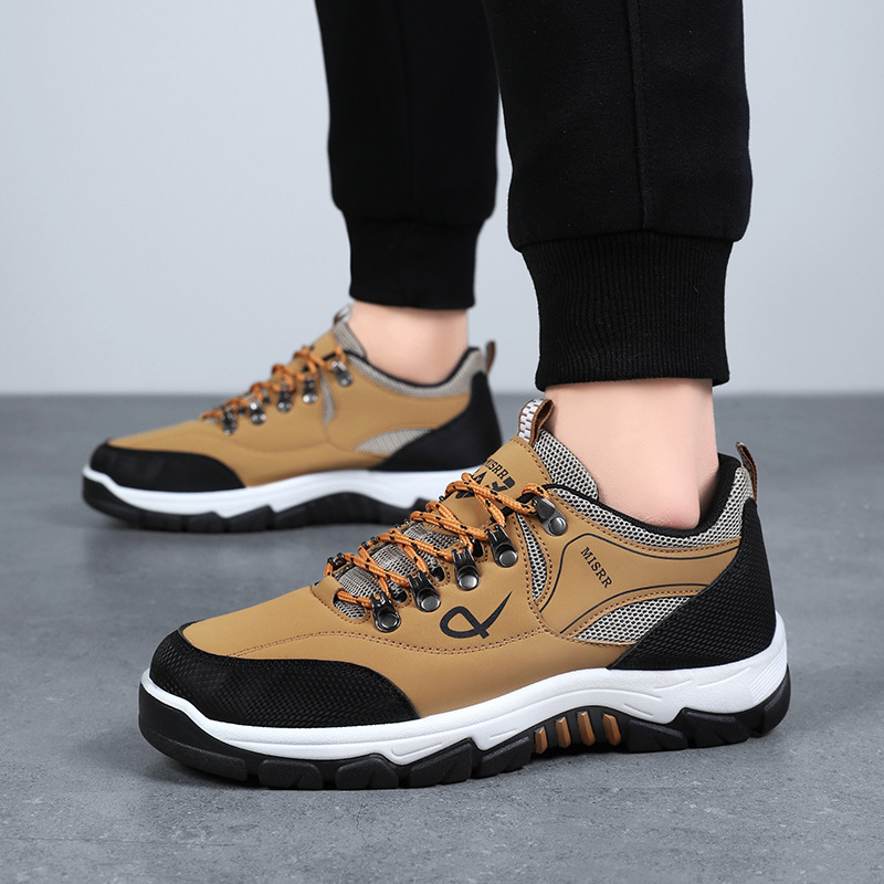 Zapatos de hombre verano 2025 nuevos zapatos de hombre zapatos de montaña antideslizantes resistentes al desgaste zapatos de carrera universal para hombre