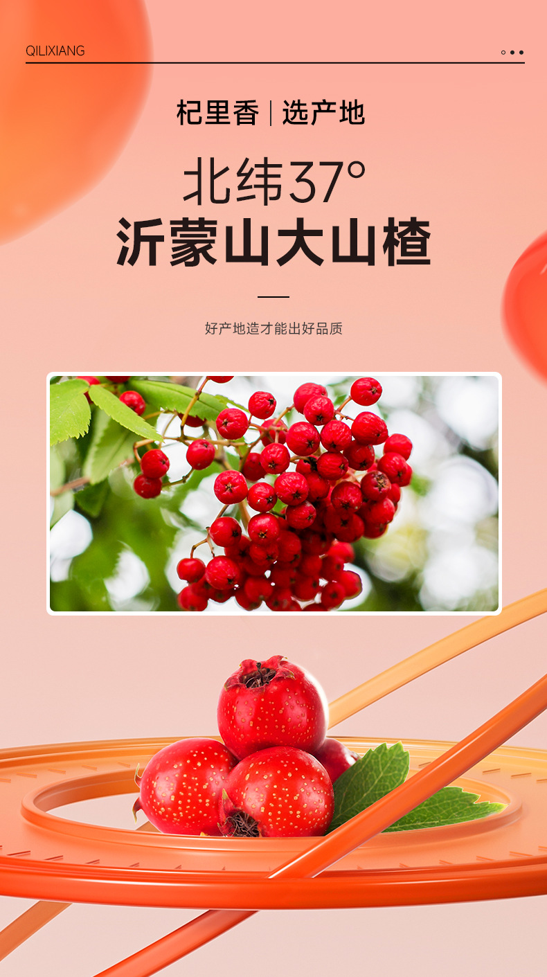 Dried Hawthorn Slices Seedless Pitted Hawthorn Fruit for Tea and Water Infusion 85g key features