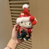 Genuine Christmas Overalls Dark Blue KT Cat [Pendant]