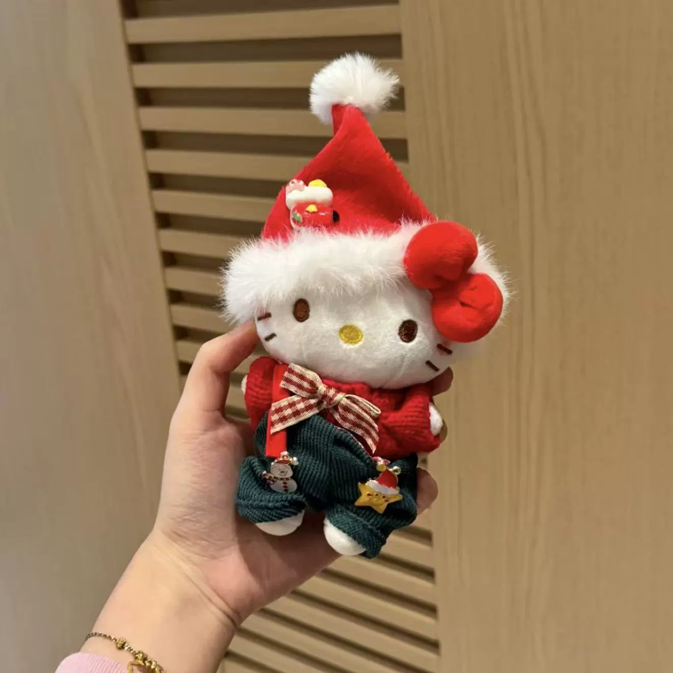 Hello Kitty, sanrio, оригинальная плюшевая подвеска, кукла, брелок, украшение сумки