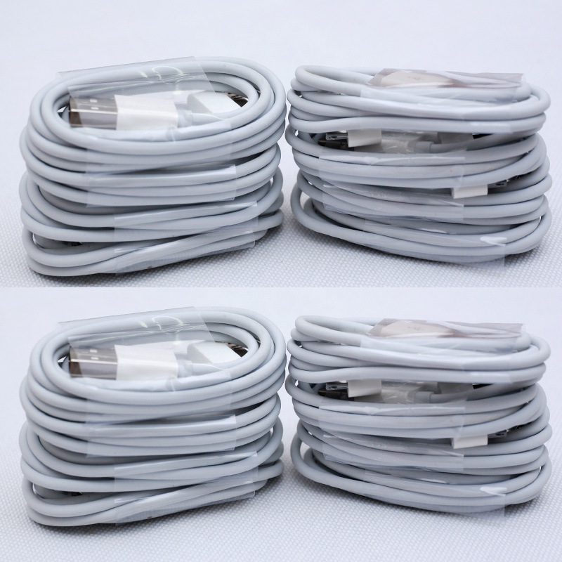 Suitable for Apple Iphone4S Mobile Phone Data Cable USB 4Th Generation Charging Cable 6-Pin with Aluminum Foil Data Cable 1m