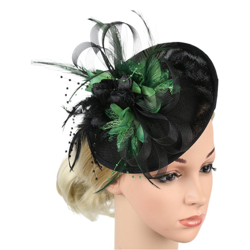 Amazon's Best-Selling Linen Hat Bridal Prom Party Hat Headdress Kfc Jockey Club Headdress