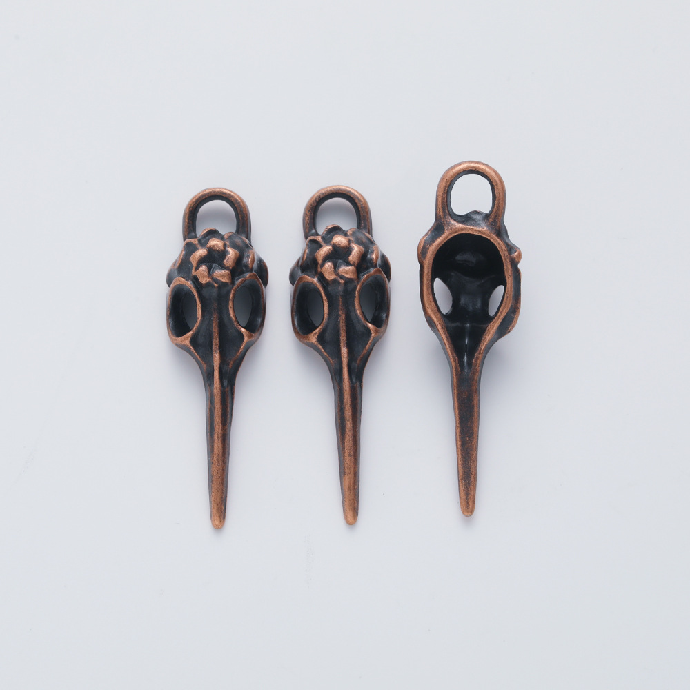 6g Weight Pendant Jewelry Making Type DIY Jewelry Accessories Classification 1 Piece Quantity Alloy Material Solid Color, Bird Pattern Plating Design Retro Style 1 Piece Alloy Solid Color Bird Pendant DIY Jewelry Accessories 2