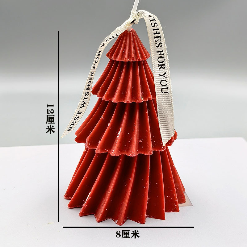 造型蜡烛圣诞节礼物装饰摆件家居桌面树型迷你圣诞树香薰蜡烛礼物|undefined