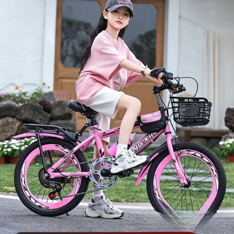 Children's Bicycle 6-8-9-10-12 Years Old 15-Year-Old Girl's Bicycle 20inch Primary School Student Mountain Variable Speed Medium-Sized Bicycle