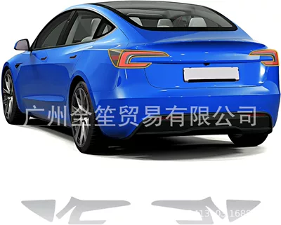 Car paint protective film – Supply Exclusively for Tesla Model - tail-light-film-imported-tpu-protective-film-2024-model-3