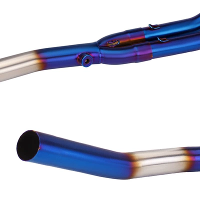 the original car tail section, Motorcycle exhaust pipe