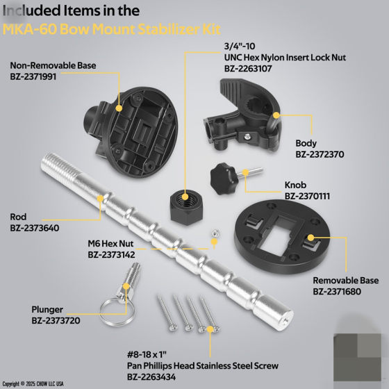 Ready Supply Mka-60 Trolling Motor Ship Motor Rack Fishing Rod Bracket Installation Base Removal