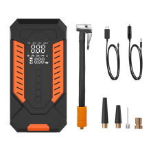 有线无线两用车载充气泵双屏数显自行车摩托车汽车12V电动打气泵