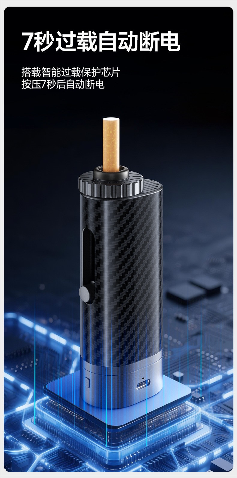 Car Ashtray Gadget That Prevents Ash from Falling, In-Car Smoking Device, Portable Anti-Ash Cigarette Holder, No-Pressing Ash Tray