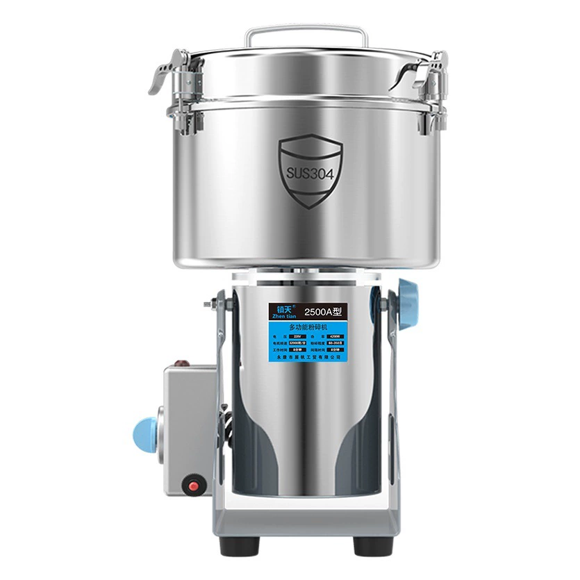Zhentian 2500 г 304 ультратонкий шлифовальный станок из нержавеющей стали китайская фитотерапия мукомольная машина Коммерческая мельница для зерна