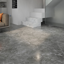 柔光咖灰色通体大理石瓷砖750x500大板客厅卫生间地砖防滑地板砖