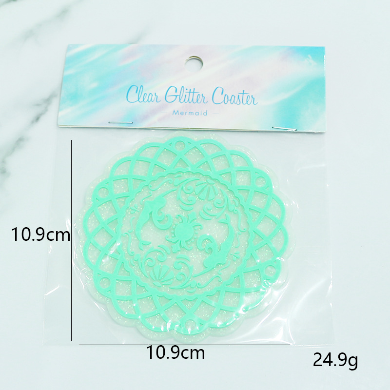 Posavasos de aislamiento térmico creativo de dibujos animados posavasos de goma suave de PVC posavasos antideslizantes y fáciles de enjuagar logotipos impresos posavasos de goma suave resistentes a altas temperaturas