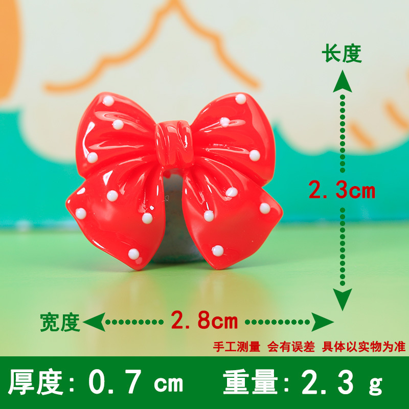 可爱毛绒KT猫蕾丝领结饰品diy奶油胶手机壳洞洞鞋发夹树脂配件|undefined