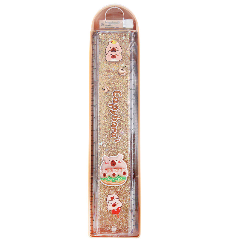 Kappa Sand Running Pencil Set Cinturón de escritura hexagonal lápiz de goma Papelería de alto valor facial