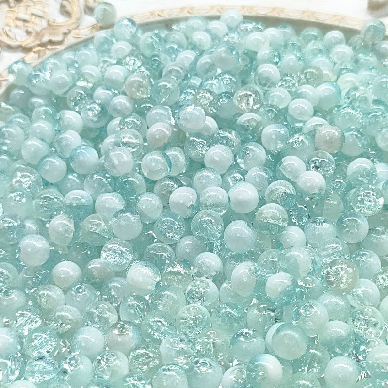 E42 #8mm semi-blanco lago azul