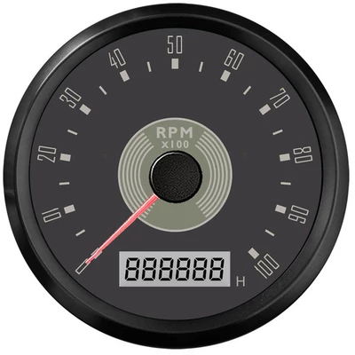 tachometer and Boats with Adjustable Timing