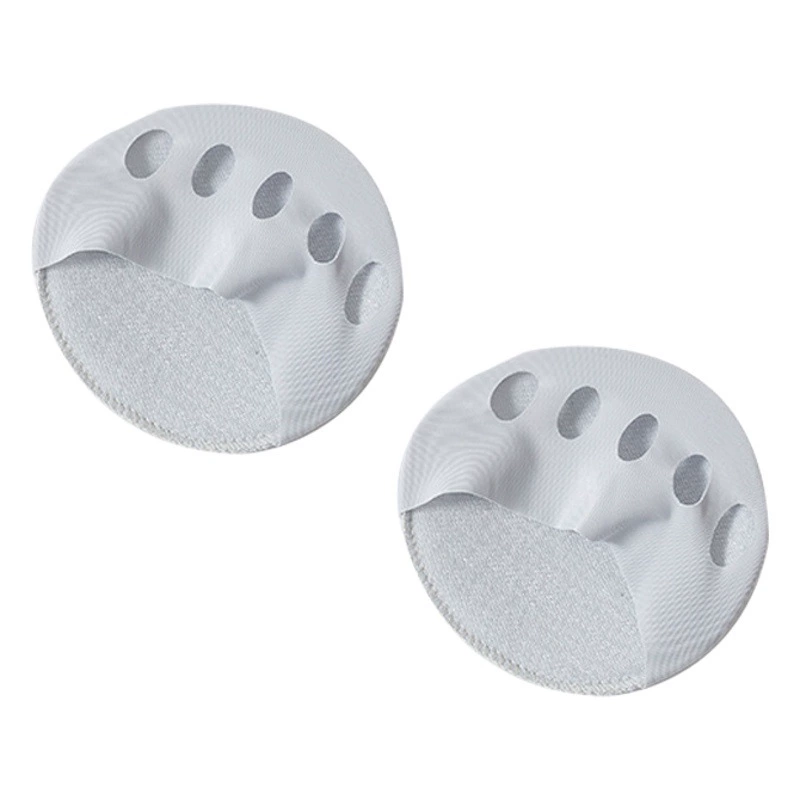 Весенне-летние невидимые носки на подошве, носки под сандалии, женские половинки, подушечки на передней подошве, носки с открытым носком, нескользящие носки с пятью пальцами оптом