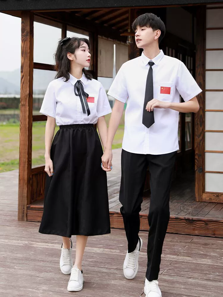 Выпускной класс Одежда костюм Летний стиль Британской Академии Корейская средняя школа Спортивная одежда для хора Школьная форма