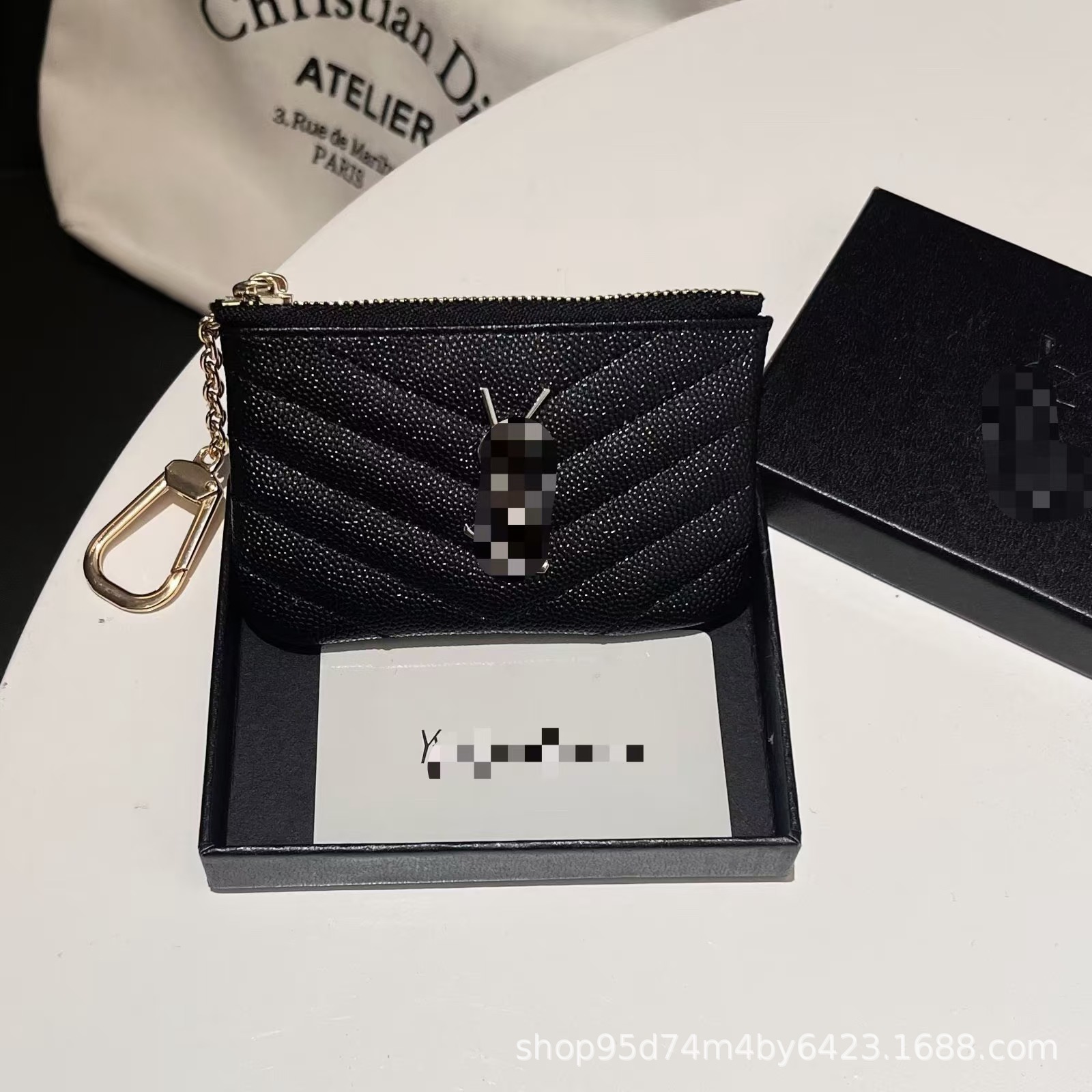 Fabricantes de bolsas de algodón cóncavo-convexo en el sitio, bolsas de cambio, nicho, pequeño viento de fragancia, nueva marca de moda de lujo ligero de álamo